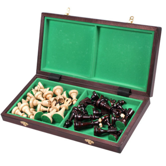 Ajedrez de Madera Robusto “ACE” | Diseño Clásico