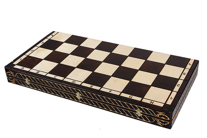 Ajedrez de Lujo Tallado a Mano “Cesar”