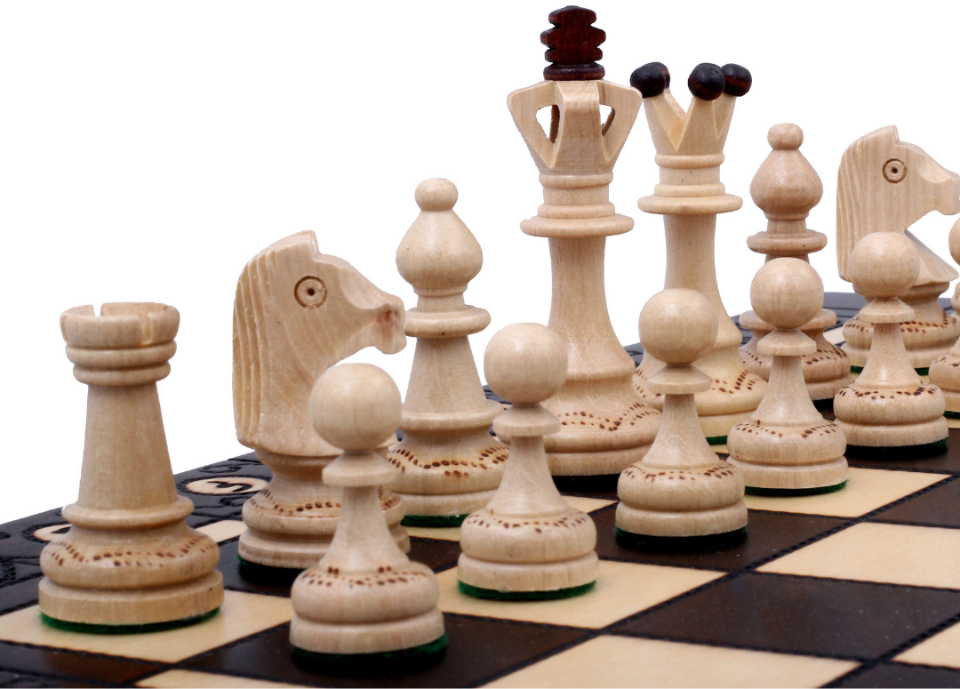 Premium Wooden Chess Set "Senator" – Nobilis Collection