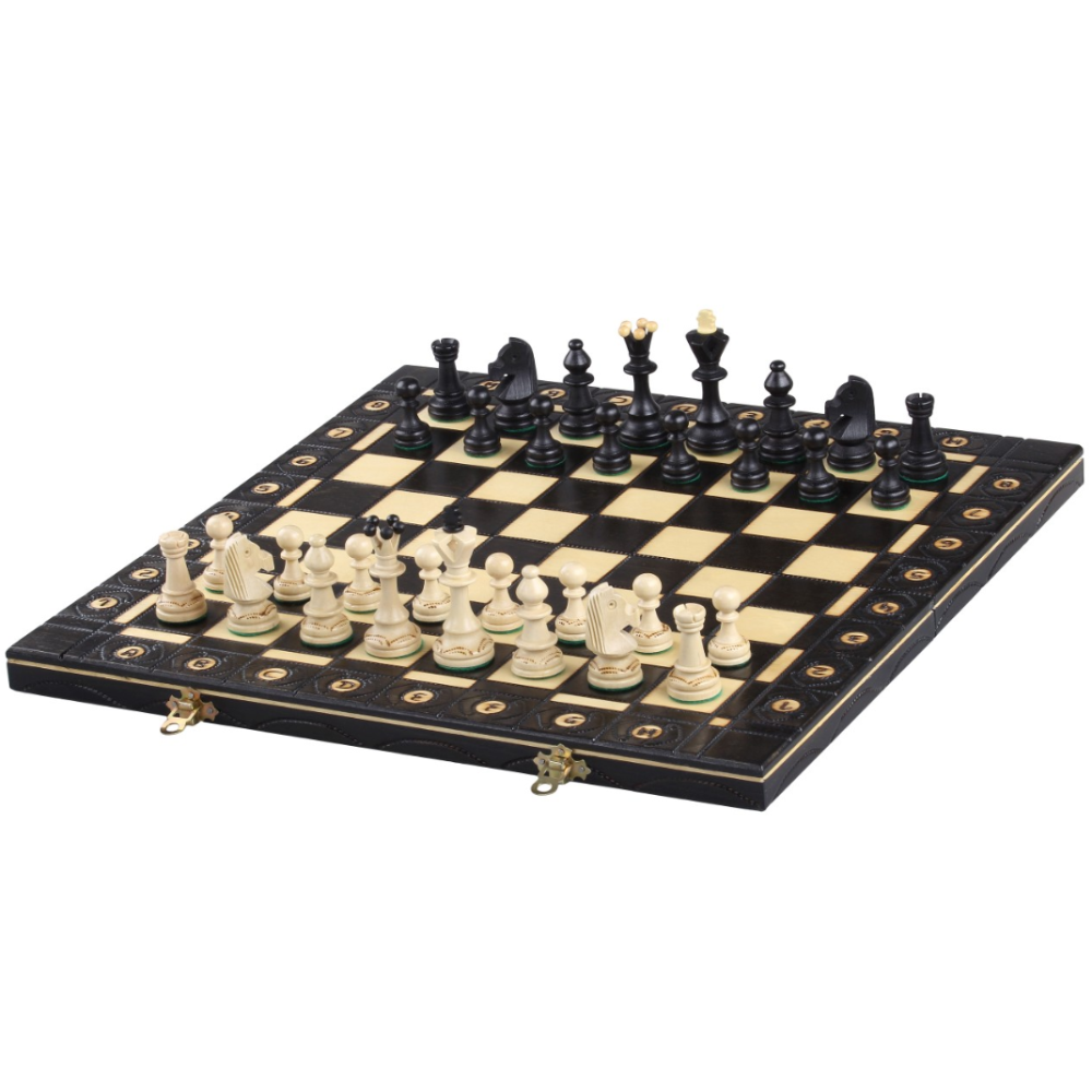Premium Wooden Chess Set "Senator" – Nobilis Collection