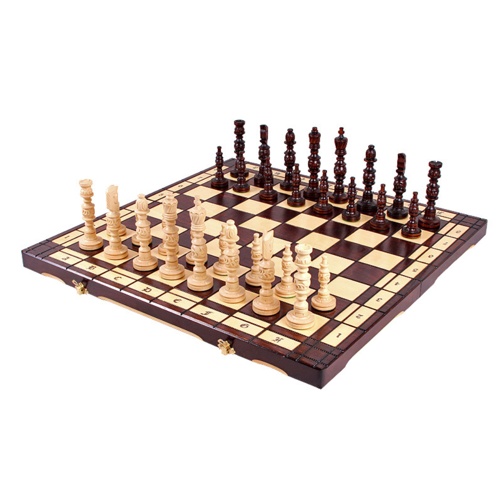 Handmade Wooden Chess Set "Galant"