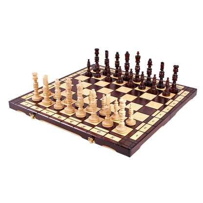 Handmade Wooden Chess Set "Galant"