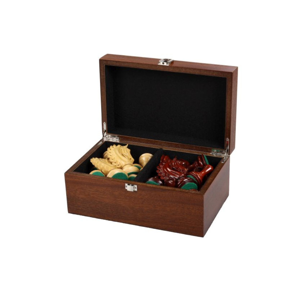Premium Wooden Chess Box for Staunton Pieces