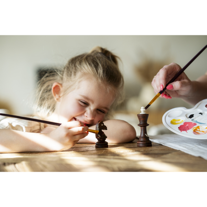 Pictura Chess Set – Paintable Board and Pieces (king 90mm)