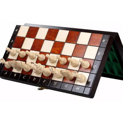 Prisma: Foldable Magnetic Chess Set | GeniusCrafted™