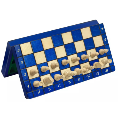 Prisma: Foldable Magnetic Chess Set | GeniusCrafted™