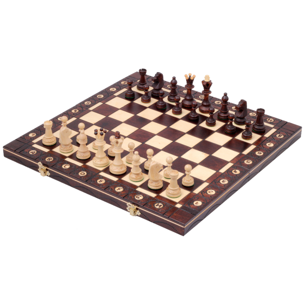 Premium Wooden Chess Set "Senator" – Nobilis Collection