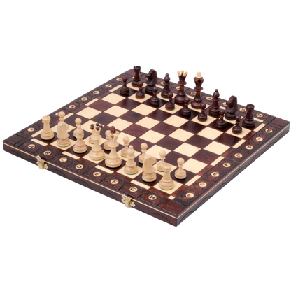 Premium Wooden Chess Set "Senator" – Nobilis Collection