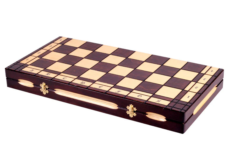 Hand-Carved Wooden Chess Set “Galant” | Imperium Collection