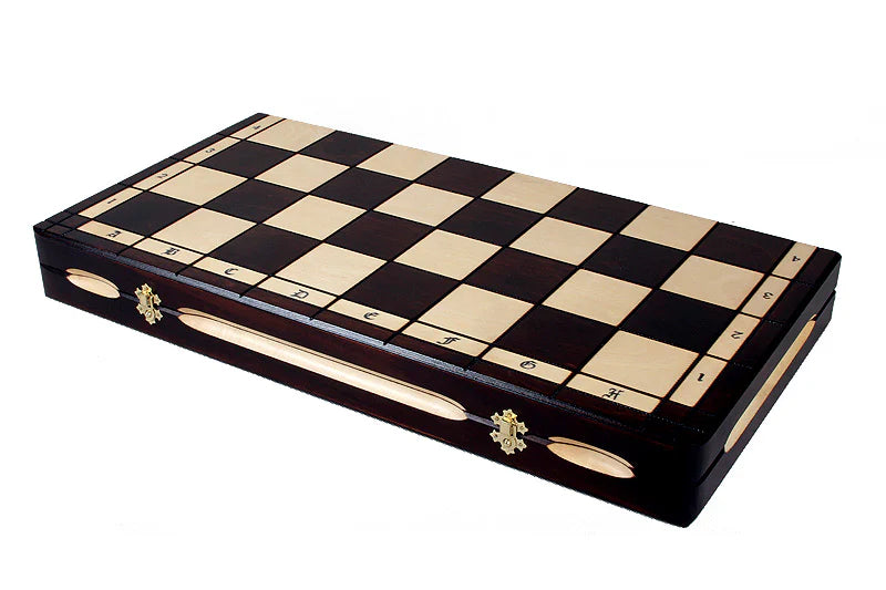 Hand-Carved Wooden Chess Set “Royal de Luxe” | Imperium Collection